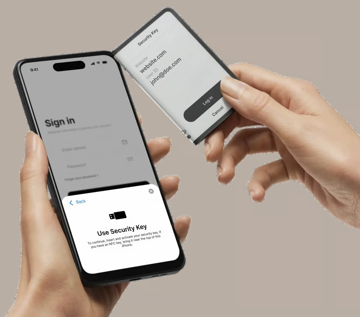 From your crypto to your login
